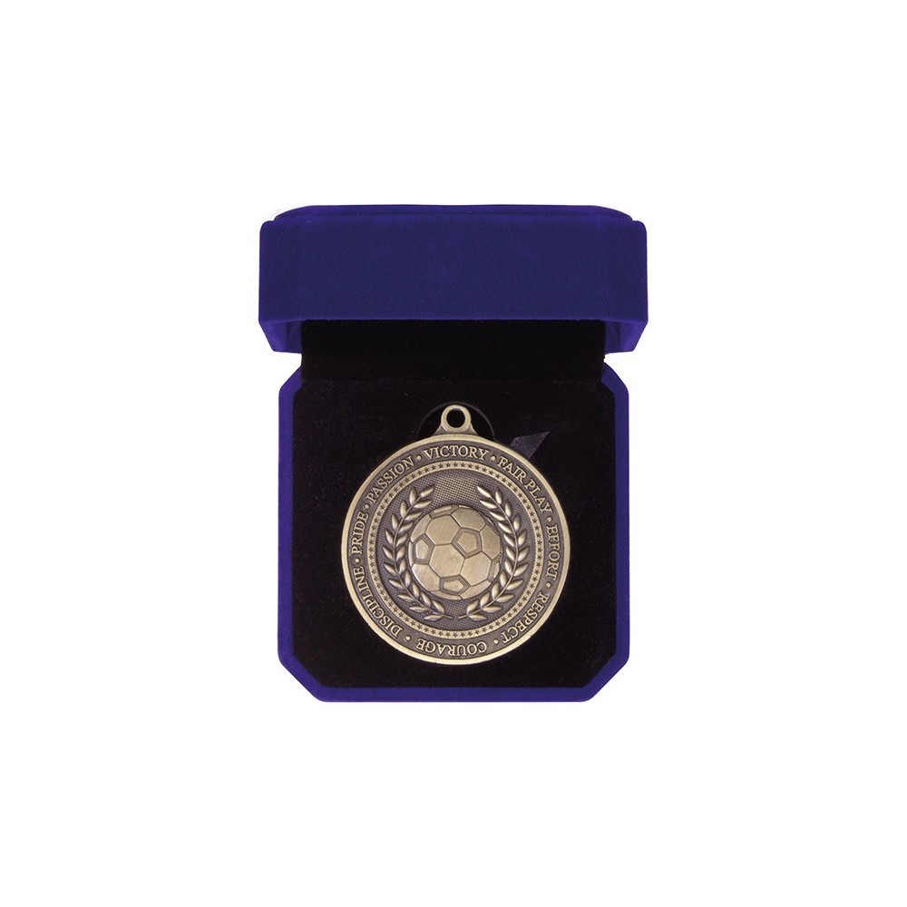 Suppliers Of Blue  Velour Medal Box - 3 sizes Hertfordshire