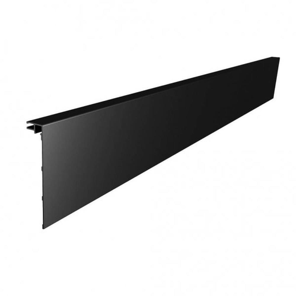 Side Cladding - Black Brushed Finishfits one side on a 3m length(Posi-Glaze)