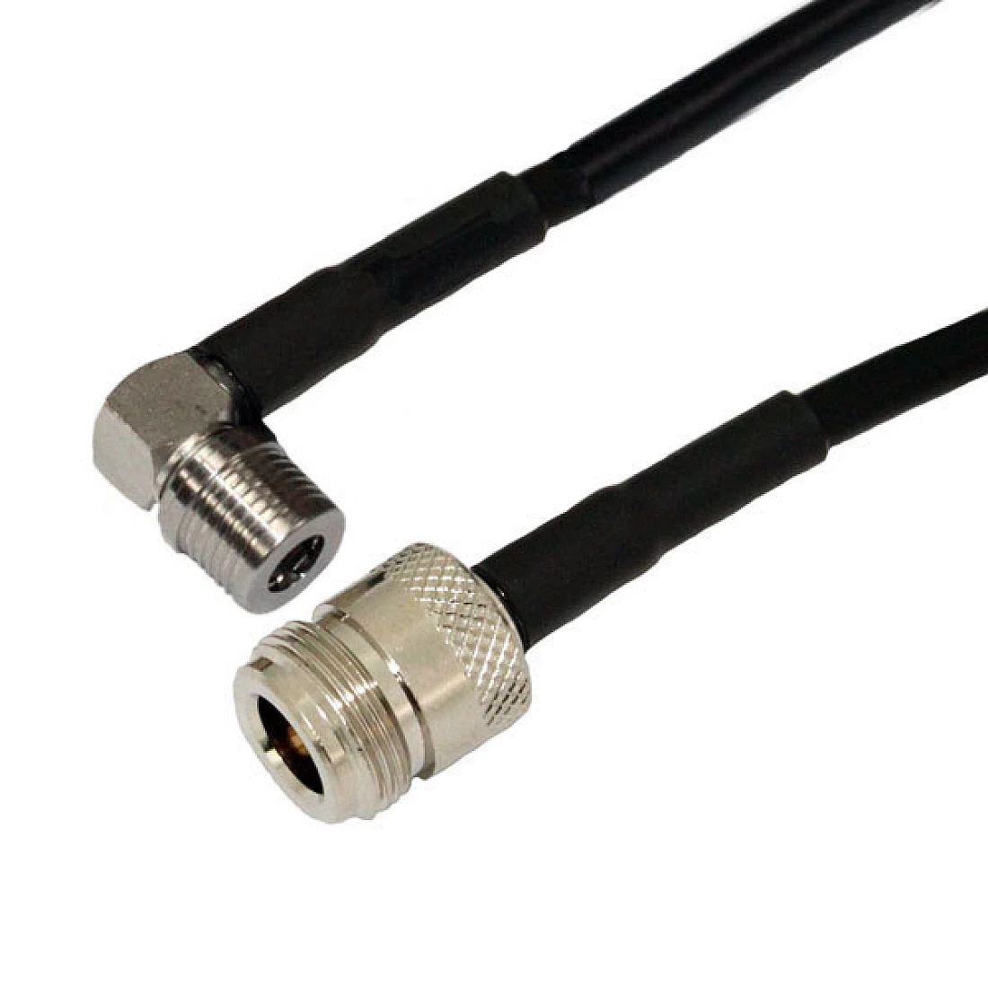 QLA ELBOW PLUG TO N JACK CABLE ASSEMBLY RG223 2.0M