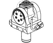 Axial driven tool for internal polygon-making H&#61;100mm