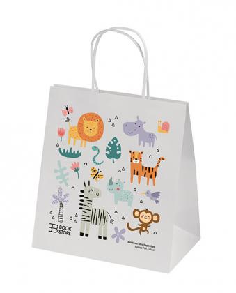 Ashdown Mini Paper Gift Bag - White - 200gsm E1410102