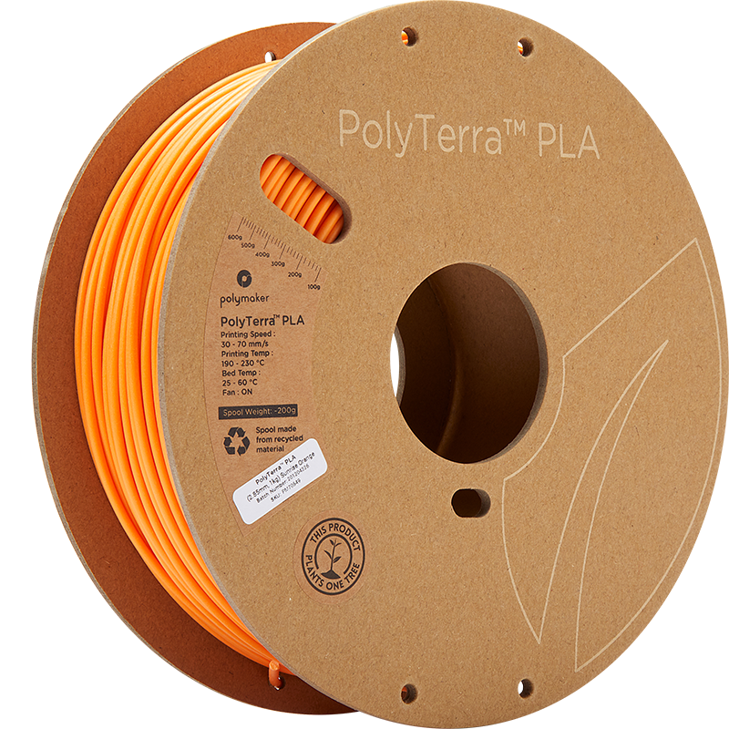 PolyTerra PLA Sunrise Orange 2.85mm 1Kg