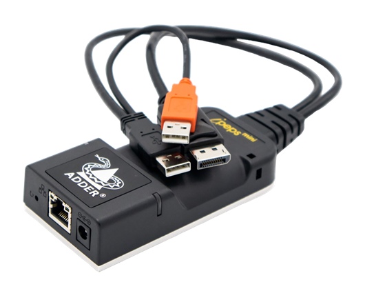 IPEPSMINI-DP - ADDERLink&#174; ipeps mini DisplayPort, Zero U, IP KVM, (0U DisplayPort KVM Over IP) *NEW*