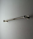 Nickel Ball Jointed Grab Towel Bar (150HN)