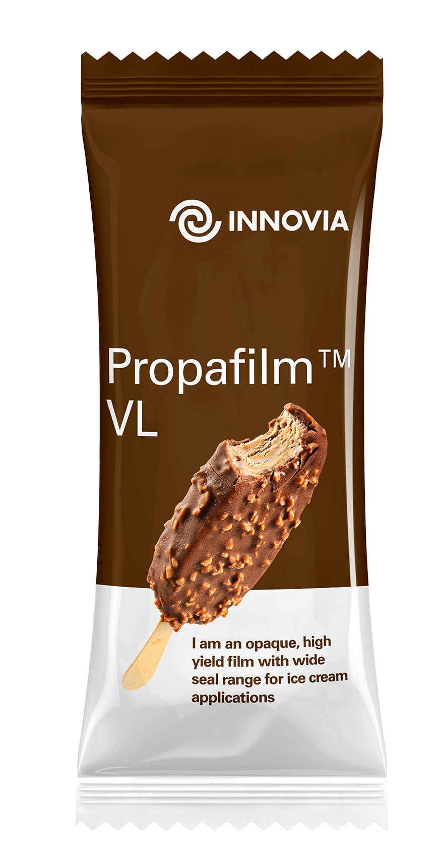 Ice, Ice, Baby! Innovia launches dedicated low density film for ice cream flow wrap packaging