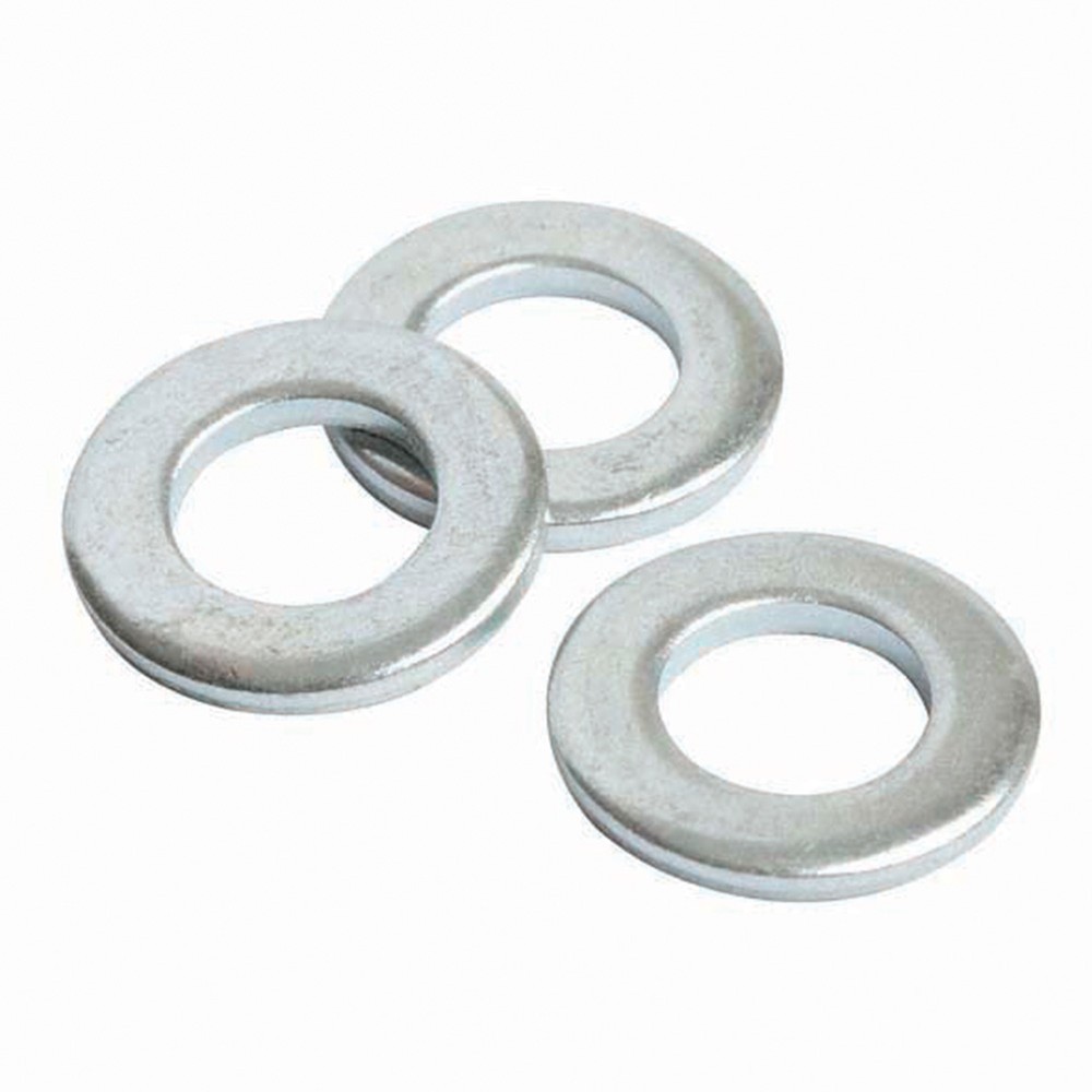 M8 Flat Plain Galvanised Washer (Single)