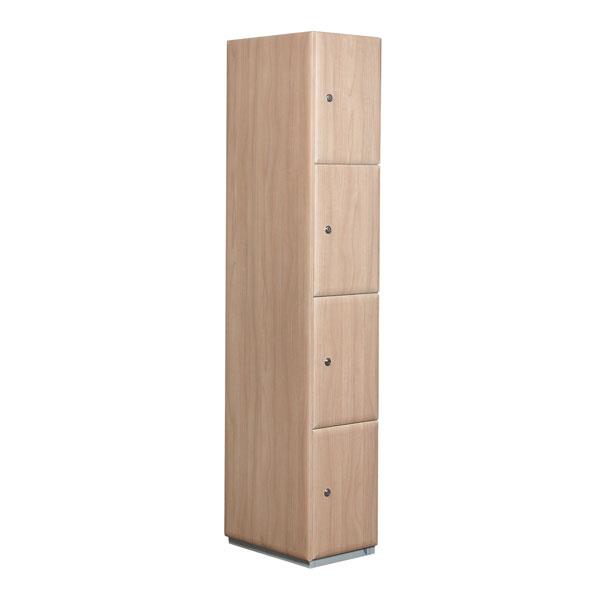 Wooden Four Tier Locker For Gyms