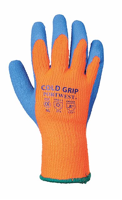 A145 Thermal Grip Glove SZ 9 (Large)