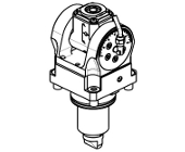 Geared-up radial driven tool - Ratio - 1:4