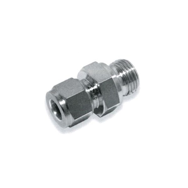 10mm OD Hy-Lok x 1/2" BSPP Male Connector 316 Stainless Steel