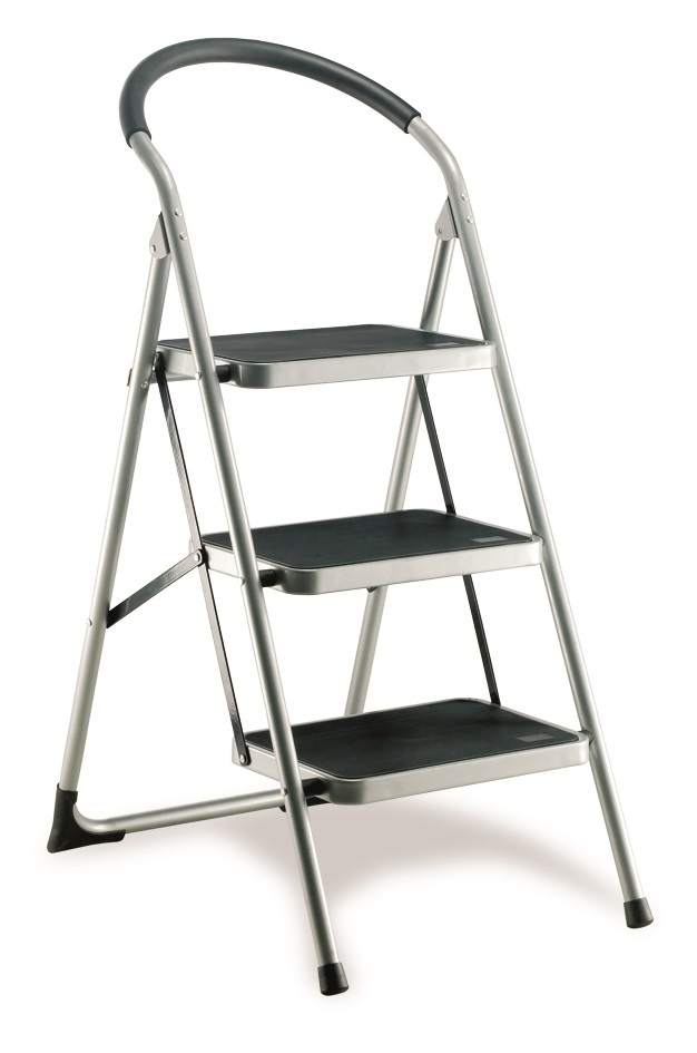 Three Tread Folding Step Ladder
