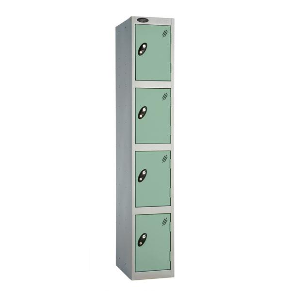 Coloured Four Door Locker For Gyms