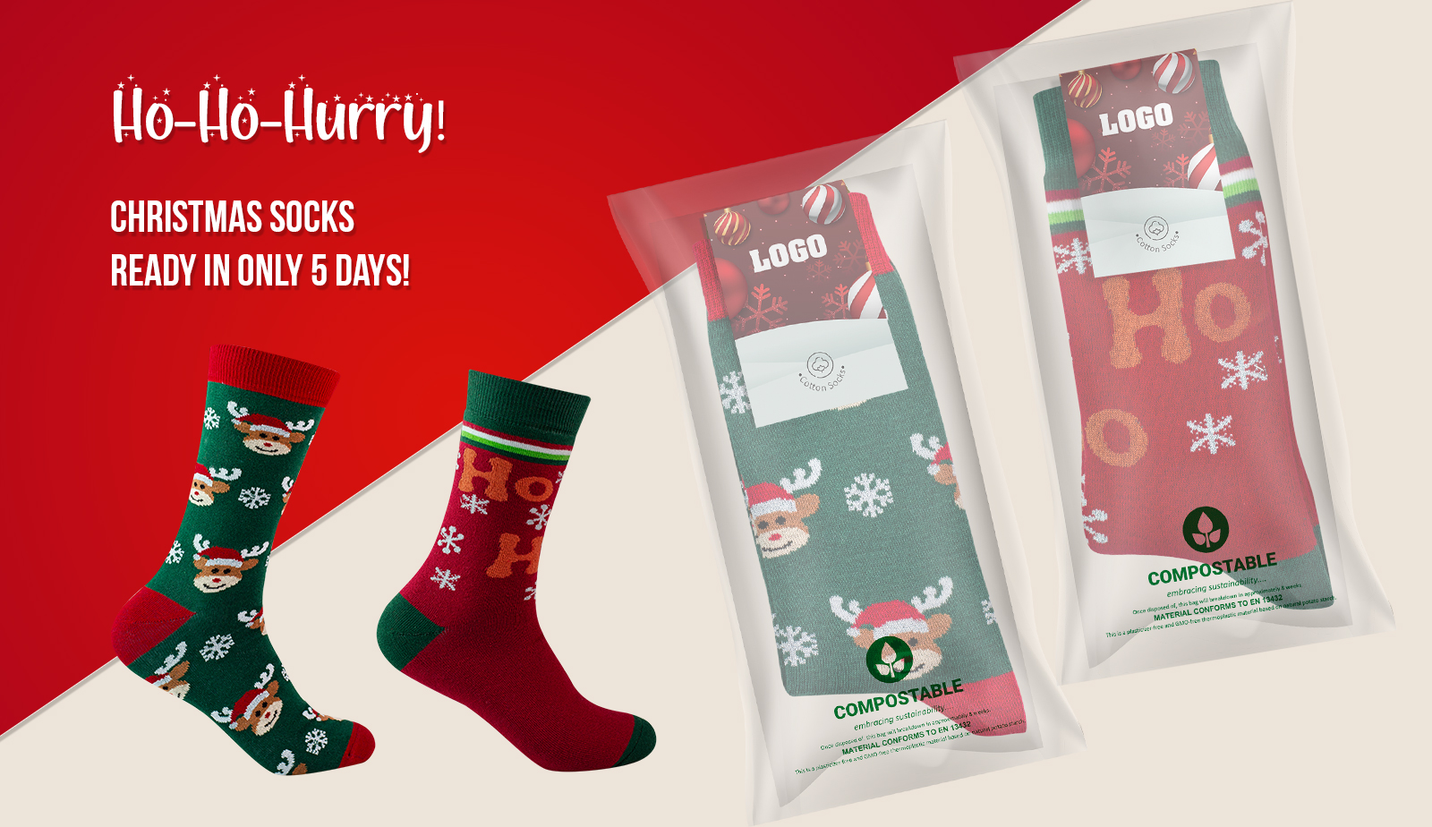 Christmas socks in 5 days!