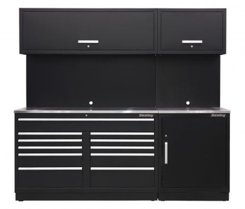 Sealey Premier 4 Garage Cabinet Set - APMSCOMBO4W & APMSCOMBO4SS