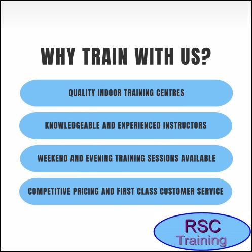 RSC Training Upcoming Course Calendar