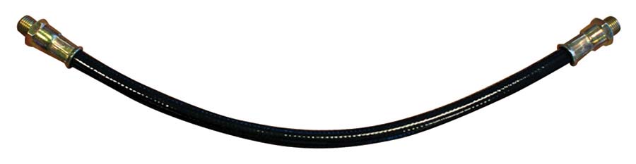 SAMOA Single Steel Braid Rubber Hose &#45; 1&#47;8&#34; BSPT Male Both Ends
