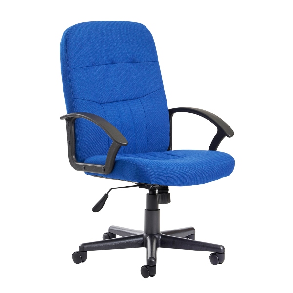 Cavalier Fabric Managers Chair - Blue