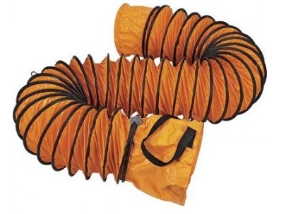 200mm  x 5m  PVC flex ducting