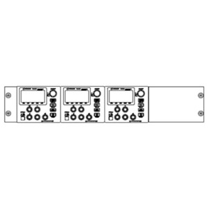 Keysight E36110A/RK3 Rackmount Kit, Up To 4 Units, Fits 19" Rack, For E36100B Series Power Supplies