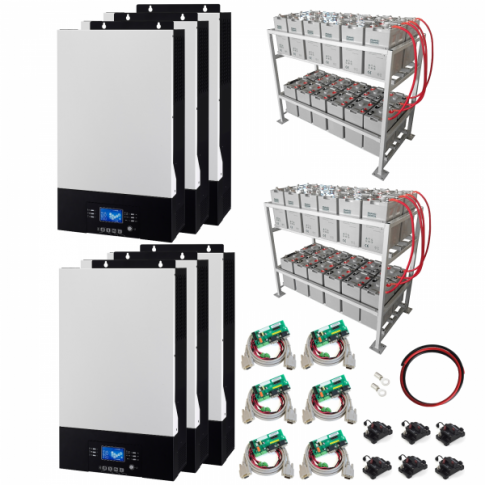30Kw Zero-Transfer Uninterrupted Power Supply (Ups) System With 48Kwh Energy Storage