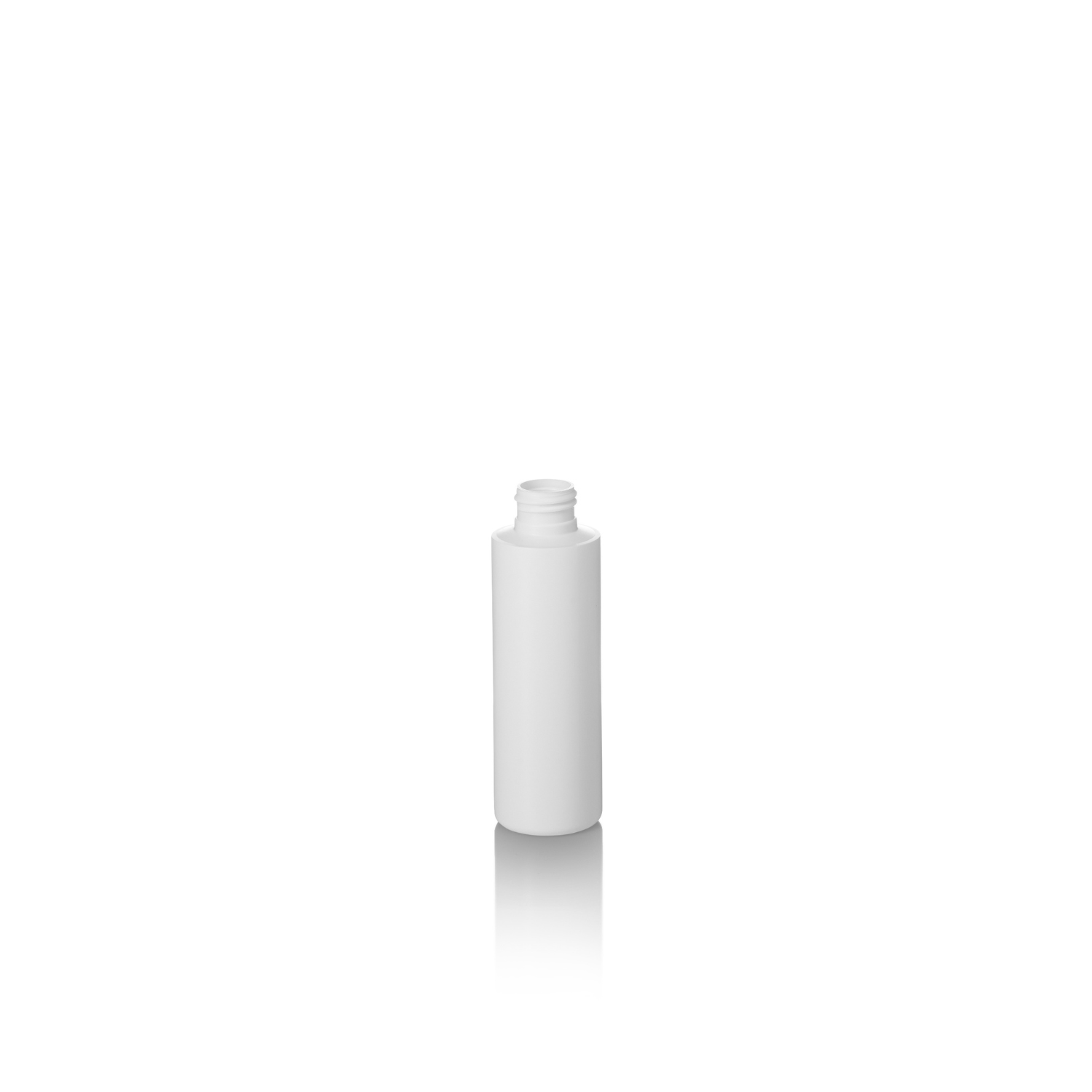 125ml White HDPE 30% PCR Tubular Bottle