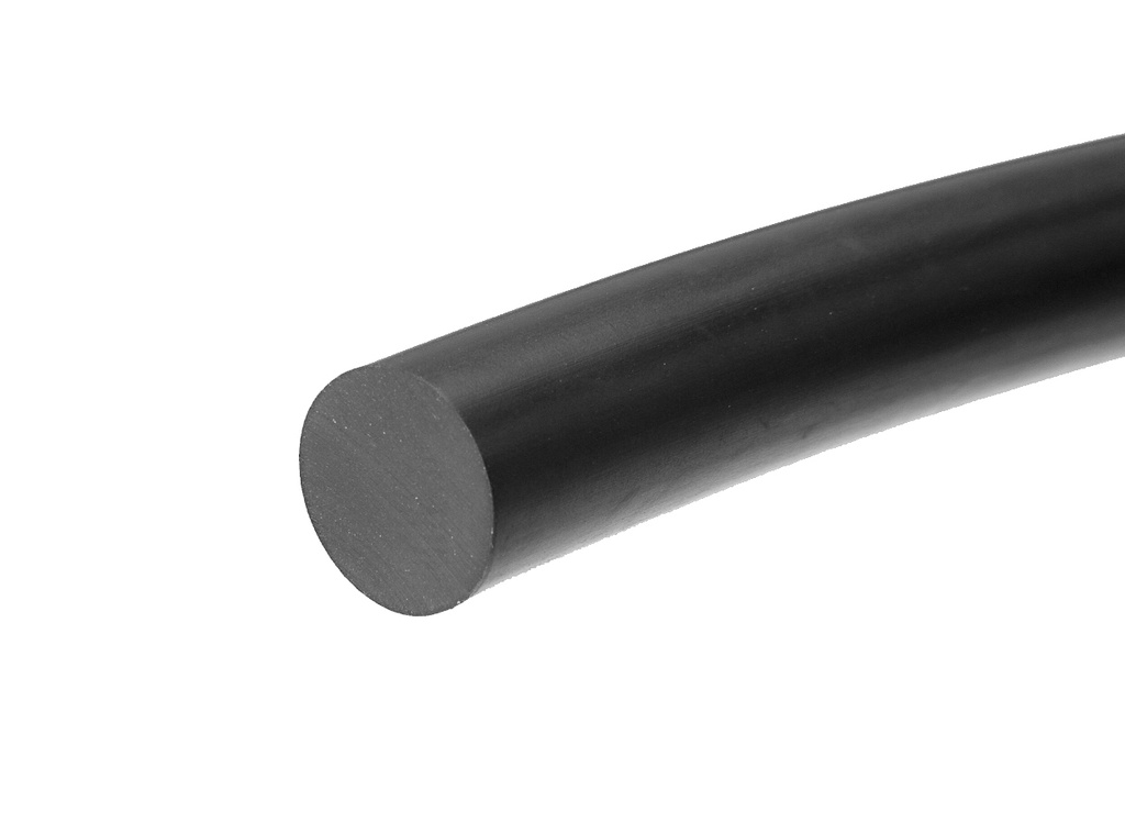 Solid Neoprene Rubber Cord - 12mm Diameter
