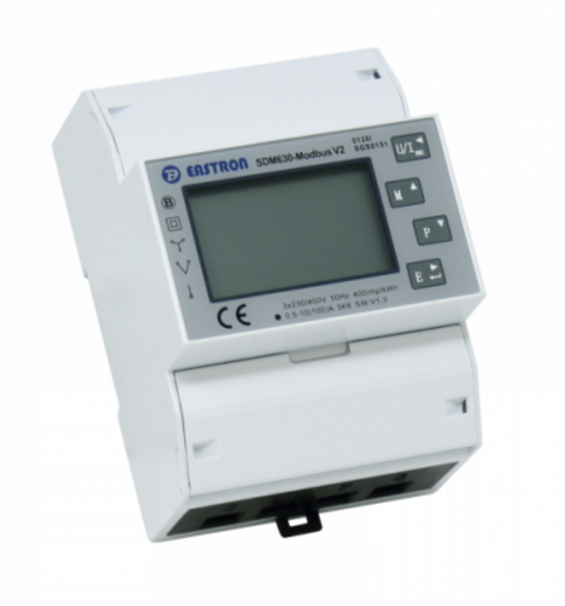 UK Suppliers 100A Eastron Sdm630-Modbus V2 Energy Meter For Self-Consumption Applications Of Iconica Grid-Tie Hybrid Inverters