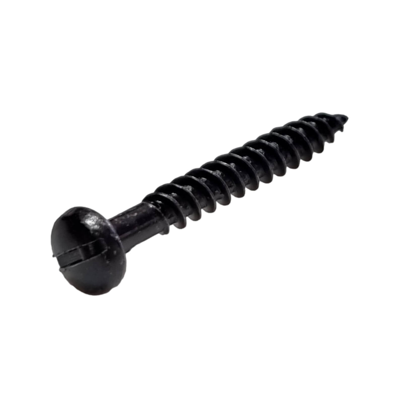 8g x 1 1/2 Black Jap Slot Round PT Wood Screw