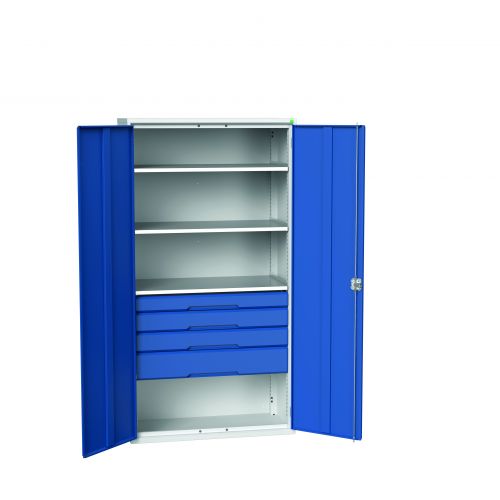 Bott Verso Drawer and Shelf Cabinets 2000mm High, 1050 Wide