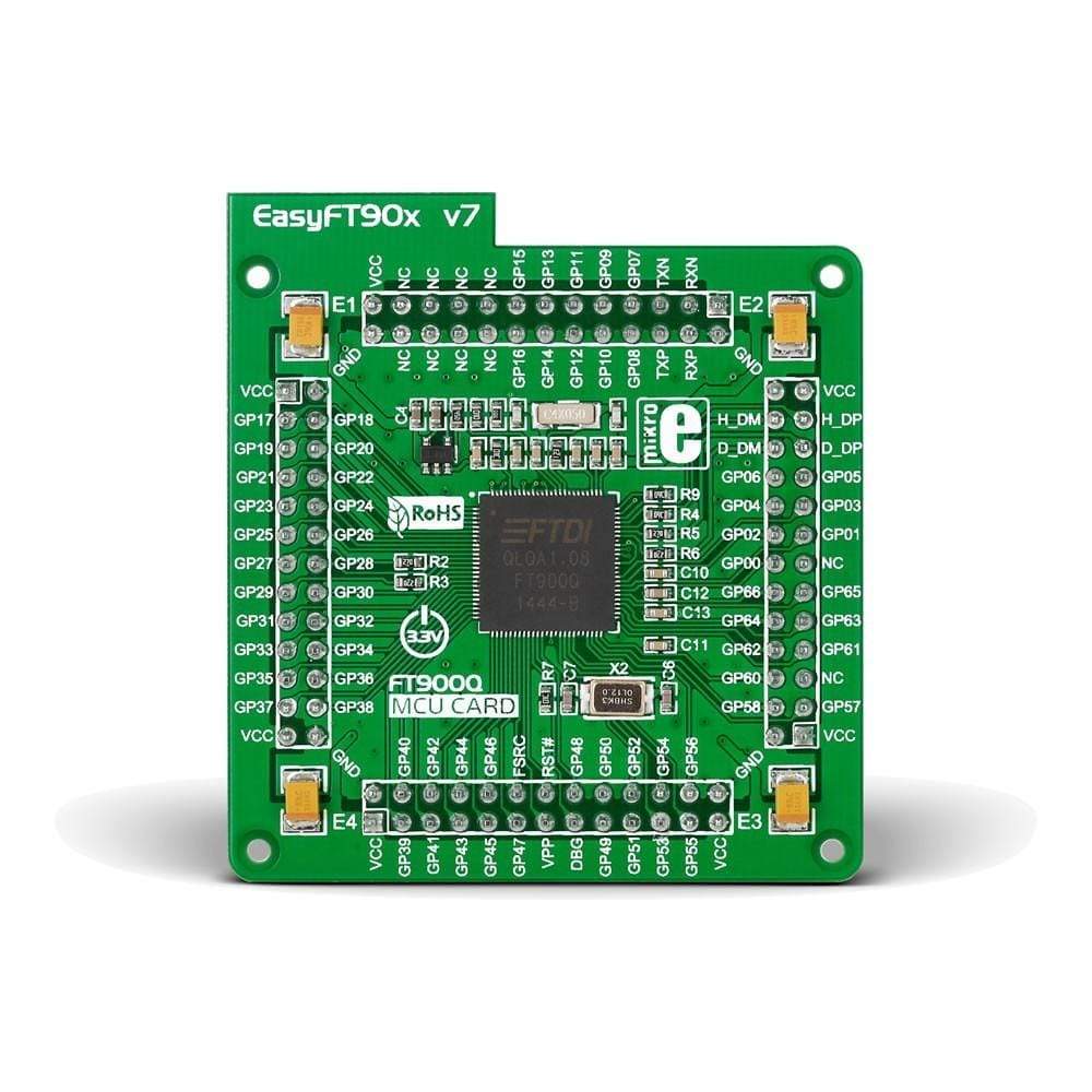 EasyFT90x v7 MCU Card with FT900 QFN-100