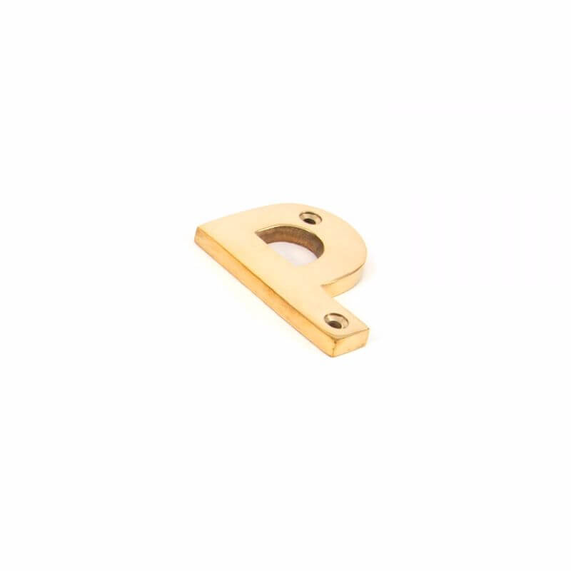 Anvil 83801P Pol. Brass Letter P