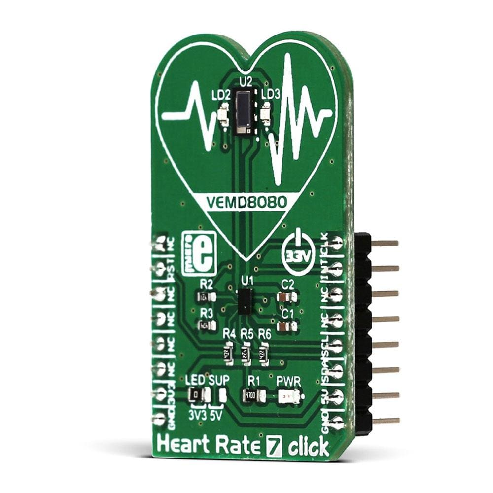 Heart Rate 7 Click Board