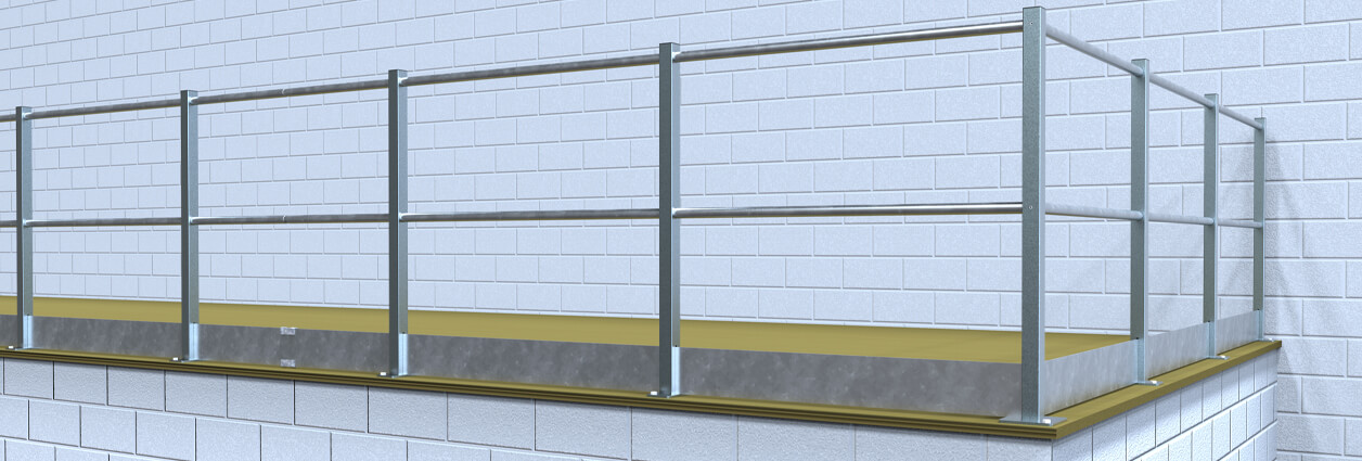 Mezzanine Handrails For Warehouses