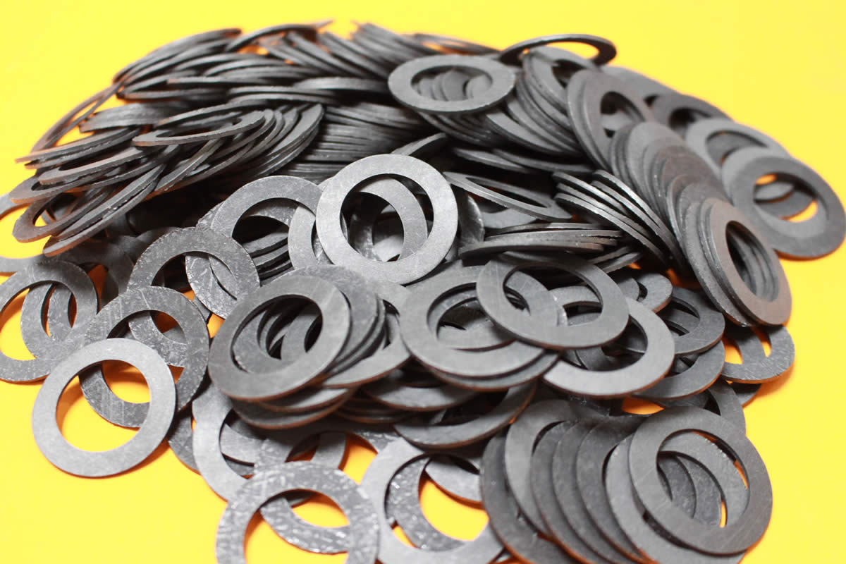 25% Carbon Filled PTFE Washers