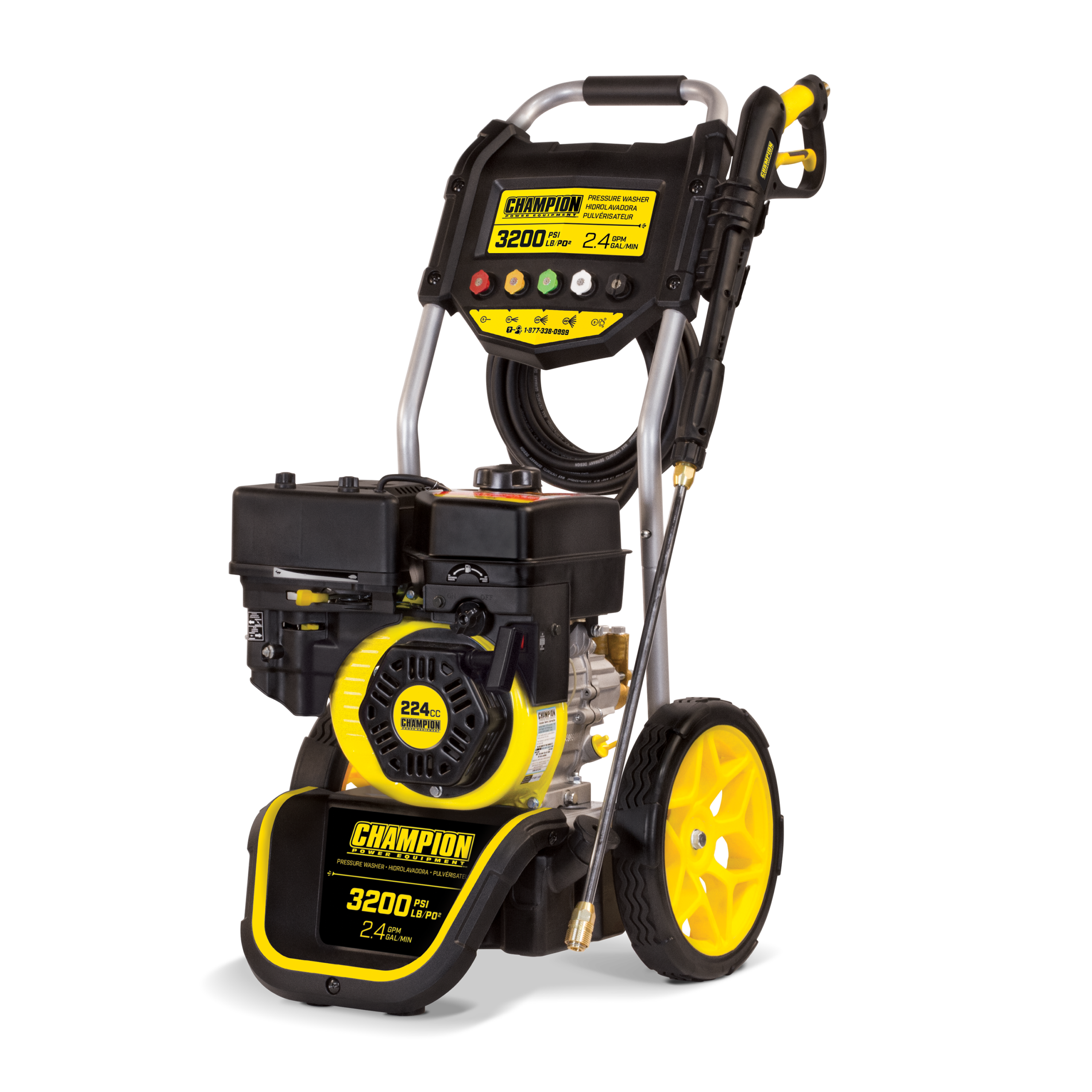 Champion 220 Bar (3200 PSI) 9.0 LPM Pressure Washer