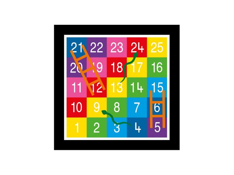 Snakes & Ladders 1-25 - Solid for Schools