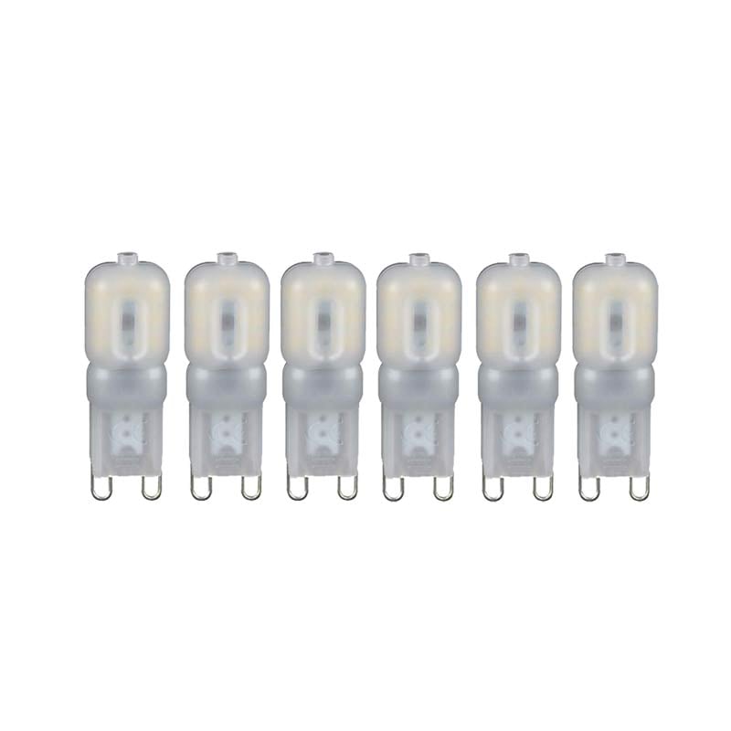 Forum Non-Dimmable G9 LED Lamps 2.5W 3000K (Pack of 6)