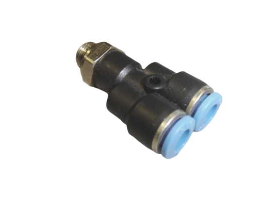 FIT068B - 6mm Y CONNECTOR X 1/8 BSP MALE