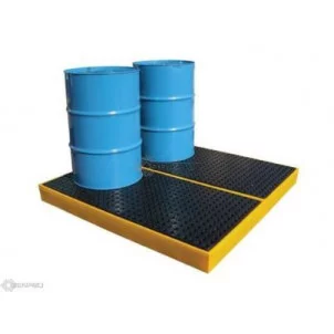 Ensure Spill Containment and Safety with our Yellow Drum Bunded Workfloor