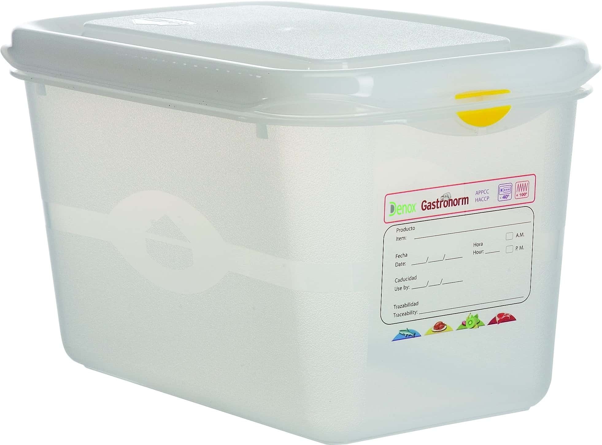 Airtight Gastronorm Food Grade Container 1/4 4.3 Litres
