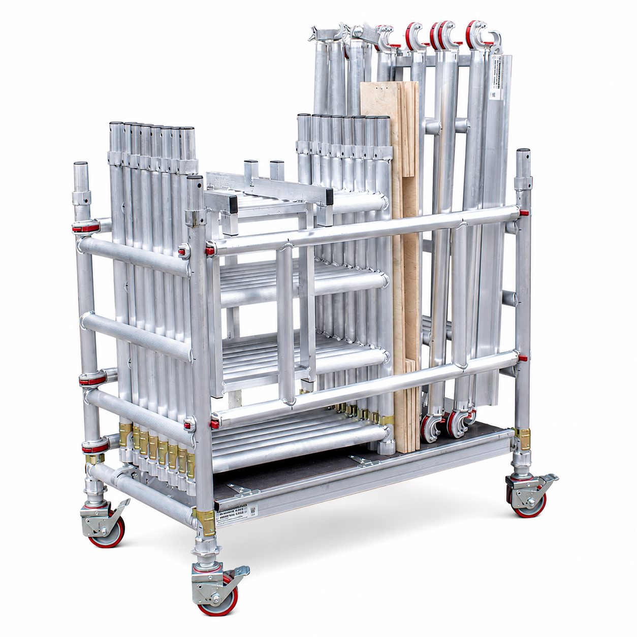 Compact Mobile Scaffold Towers For Single Person Access