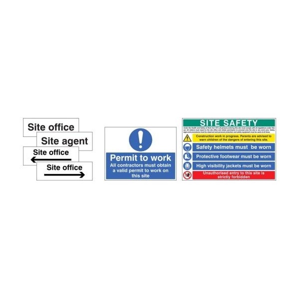 Safety Signs - Starter Pack 3