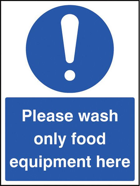 Wash only food equipment