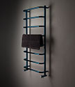 Archie Blue Chrome Heated Towel Rail (178BL)