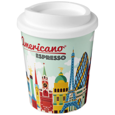 BRITE-AMERICANO® ESPRESSO 250 ML THERMAL INSULATED TUMBLER in White.