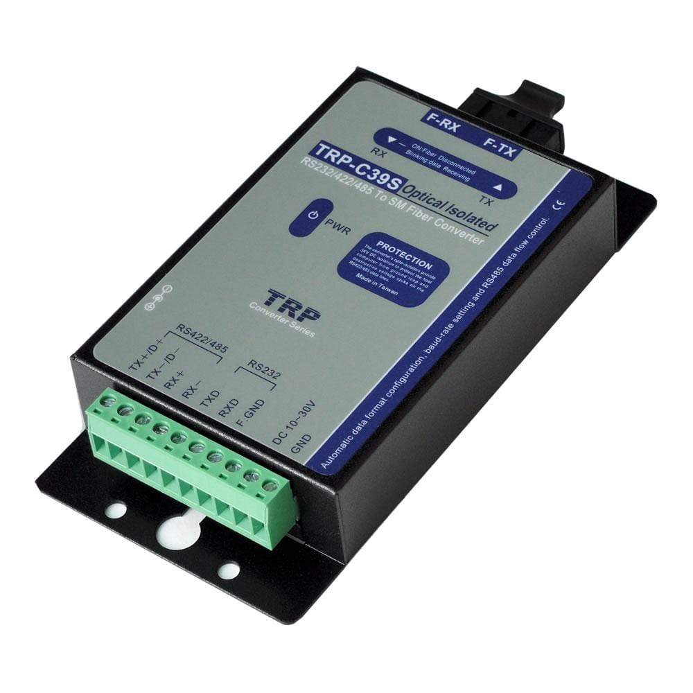 Trycom TRP-C39S Fibre to RS-232/422/485 Isolated Converter, 40Km