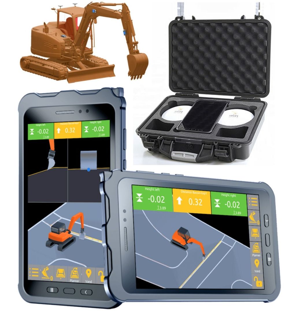 UK Suppliers of Unicontrol 3D Machine control for Excavators