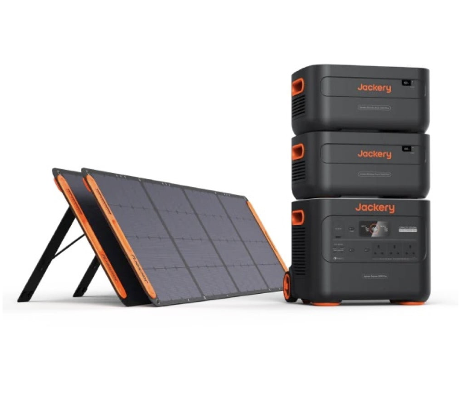 Jackery Explorer 2000 Plus + 2X Jackery Battery Pack 2000 Plus + 2X SolarSaga 200W