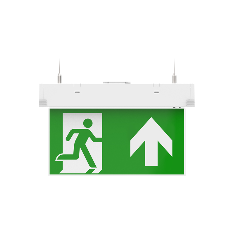 Kosnic Self-Test Doxa 5 In 1 Hanging Emergency Exit Sign Up Arrow Legend