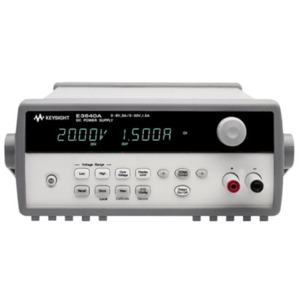 Keysight E3643A DC Power Supply, Single Output, Dual Range, 60 V / .8 A, 35 V / 1.4 A, 50 W, E3640 Series